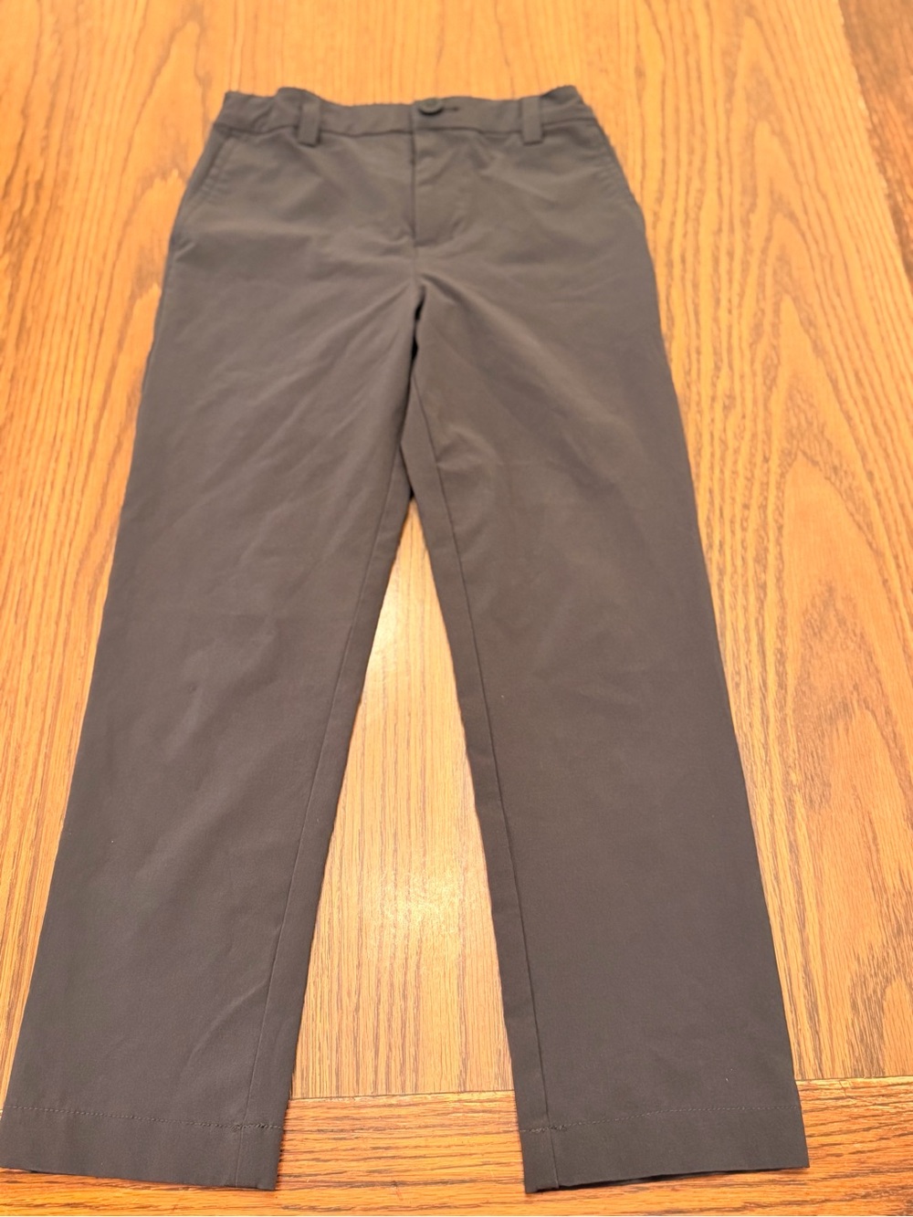 Kids Casual Straight-Leg Pants in navy